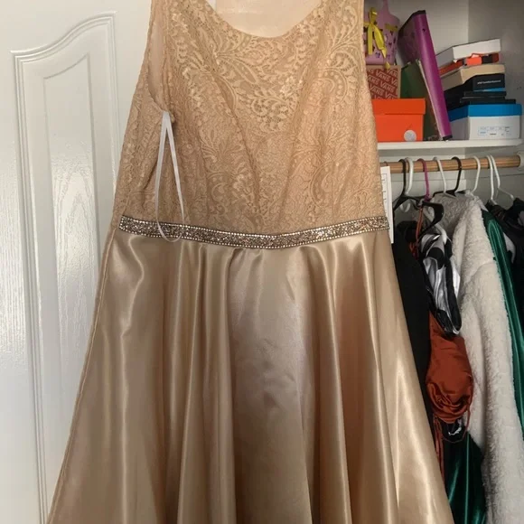 hollister graduation dresses Dancing Queen 5011 Long Quinceanera Dress Lilac / Medium